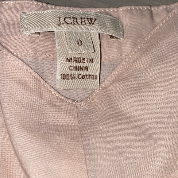 J.Crew Cotton Color Block Tank with Liner - Picture 3 of 4